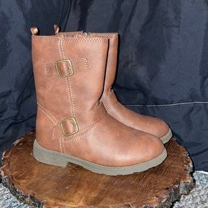 Carters girls size 1 brown riding boots